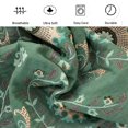 thumbnail image 3 of Manta bohemia para cama, edredón rústico ultra suave de algodón, manta de otoño con estampado floral de pájaros, decoración de granja, mantas grandes para cama, 3 of 5