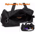 thumbnail image 3 of Maleta Deportiva Bolsa Gym Viaje Mochila Fitness Bag, Color Negro, 3 of 5