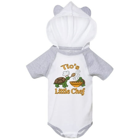 

Inktastic Tio s Little Chef with Cute Turtles Gift Baby Boy or Baby Girl Bodysuit