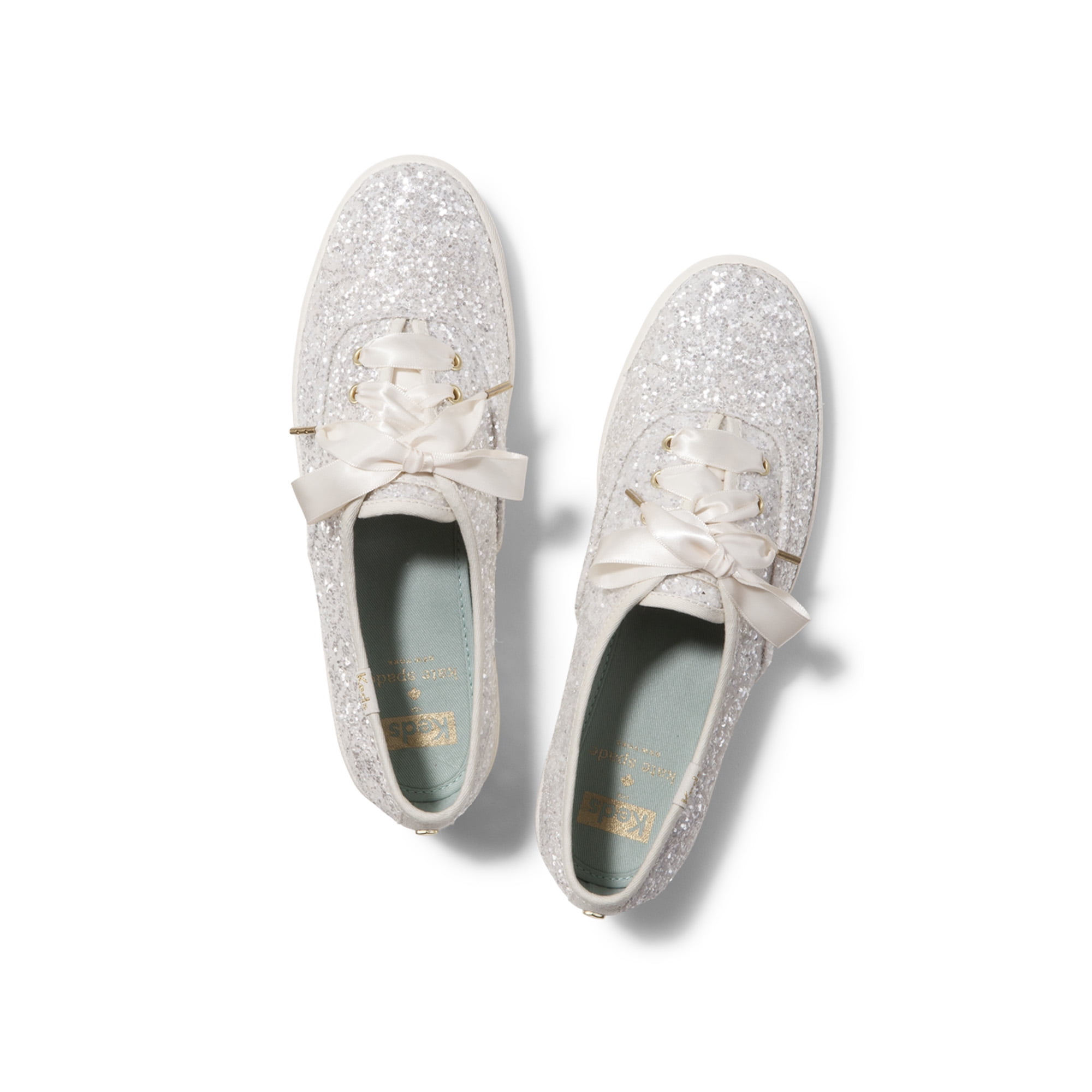 silver sparkle keds