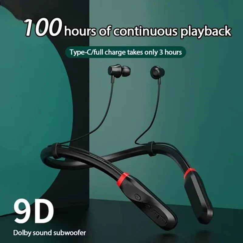 For XIAOMI i35 Neckband Bluetooth Headphones Wireless Earphones 9D Sound Sport Headset Waterproof TWS Earbuds With Mic for phone