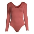 thumbnail image 4 of Sofia Jeans by Sofia Vergara Women's Scoop Neck Thong Back Bodysuit, 4 of 7