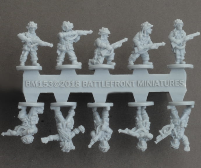 Flames of War Late War American Parachute Rifle Company (Plastic) UBX64