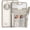 Taupe, variant on Cook With Color Double-Sided Titanium Chopping & Cutting Board for Kitchen, Sage