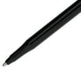 thumbnail image 3 of Eraser Mate Ballpoint Pen, Stick, Medium 1 Mm, Black Ink, Black Barrel, Dozen, 3 of 3