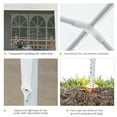 thumbnail image 3 of 10x20 Party Tent with 4 Removable Walls, Wedding Canopy Gazebo, White, 3 of 11
