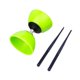 thumbnail image 4 of Juego de yoyo y diábolo chino, juguete de malabarismo con palos de diábolo, diversión con cuerdas de diábolo Verde L, 4 of 9