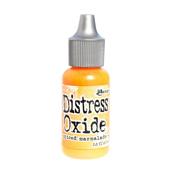 Tim Holtz Distress Oxides spiced marmalade, 0.5 oz. reinker bottle (pack of 3)