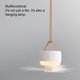 thumbnail image 4 of Luz del Ventilador, Luz Recargable de Ventilador Tranquilo para El Aire Libre, 4 of 7