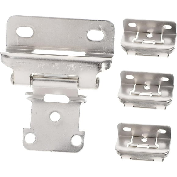 HWZWT As shown in the picture pcs self closing hinge nickel hinge face door bumper hinge black cabinet hinge corner cabinet hinge cabinet hinge kitchen cabinet door hinge iron spring do