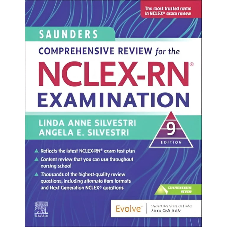 激安先着 Comprehensive Saunders NCLEX-RN Best Review, Examination 語学・辞書・学習参考書
