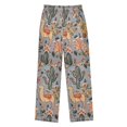 thumbnail image 2 of FORMRS Kids Pajama Pants with Pockets Size 11-12Y Boys Lounge Sleep Bottoms, Gray Llama Pattern, 2 of 8