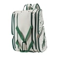 thumbnail image 2 of Bolsa de Pickleball, bolsa de almacenamiento de equipo con compartimento para zapatos, bolsa de lona deportiva, bolsa de remo para actividades al aire Verde, 2 of 8
