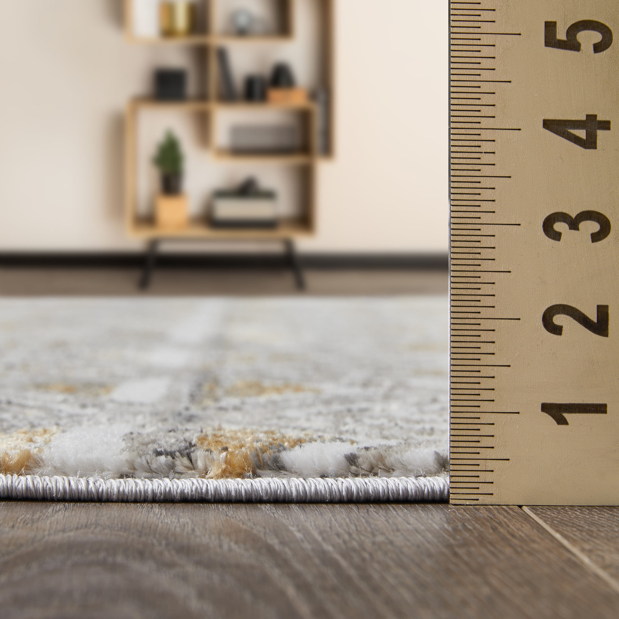 Loomaknoti Alanzo Alemza 8' x 10' Beige Geometric Indoor Area Rug