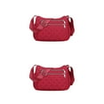 thumbnail image 4 of Guardoinrt Multipurpose Premium Crossbody Bag With Large Capacity Polyester Messenger Bag Multiple Occations Gift Premiun winered 2Set, 4 of 6