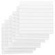 thumbnail image 2 of 10pcs Papel adhesivo Blocsepads Papelería Línea transversal Nota Pads Memo Pads (Blanco), 2 of 7