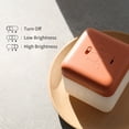 thumbnail image 4 of Amdohai Flip Nightlight Timer Cube Shaped Rechargeable Night Lamp 2 Light Brightness, 4 of 9