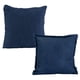 thumbnail image 1 of Set de 2 Cojines Decorativos (1 Cuadrado + 1 Cuadrado Grande) Bless Azul Marino, 1 of 7