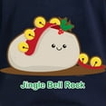 thumbnail image 3 of CafePress - Jingle Bell Rock Women's Long Sleeve Dark T Shirt - Women's Long Sleeve Graphic Tee Casual Fit, 3 of 4