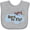 AC-Heather Grey, variant on Inktastic Airplane Future Pilot Born to Fly Boys Baby Bib