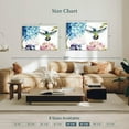 thumbnail image 4 of Elephant Stock Spring Nectar Wall Art - Horizontal Canvas Wall Art - Living Room Wall Decor - Animal Canvas - Blue And Green Decor By Lisa Audit - 39" x 26", 4 of 8