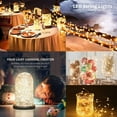 thumbnail image 2 of Plug in Fairy Lights with Remote Control Timer, 8 Modes 33ft 100 LED Dimmable String Lights, Waterproof Firefly Starry Lights Twinkle Lights for Indoor Outdoor Decoration, UL-listed, Warm White, 2 of 7