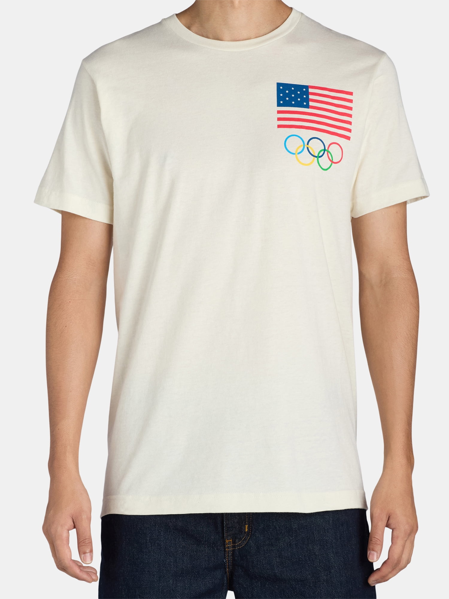 Looney Tunes x Team USA Olympics Men's and Big Men's Graphic Tee Shirt, Sizes S-3XL