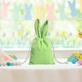 thumbnail image 6 of EUDIDV Easter Decor,Canvas Easter Bag Border Rabbits Ears Multicolor Easter Tote Basket,Easter Party Supplies, 6 of 6