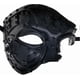 thumbnail image 3 of Cyberpunk mask Steampunk Metal Cyborg Venetian Mask, Masquerade Mask For Halloween Decoration Costume, 3 of 5