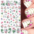 thumbnail image 1 of Pegatinas de Uñas XWSHYW Flores 3D Autoadhesivas Primavera y Verano, 1 of 3