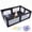 Black, variant on Costway Portable Baby Playpen, Large Baby Play Yard with 50 Ocean Balls, 4 Pull Rings Gray
