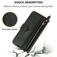 thumbnail image 4 of Zipper Wallet Leather Case Anti-fall Phone Case For Samsung Galaxy A22 A42 A52 A13 A33 A32 A53 A73 5g, 4 of 5