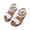 White, variant on Toddler Sandles Toddler Princess Shoes Girls Shoes Adjustable Lightweight Summer Sandal for 9.5,Pink