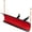 Red, variant on 72 inch DENALI Pro UTV Snow Plow Kit in BLACK - Honda Big Red