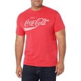 thumbnail image 1 of Camiseta Coca-Cola Clásica para Hombre Roja Jaspeada Talla Grande, 1 of 7
