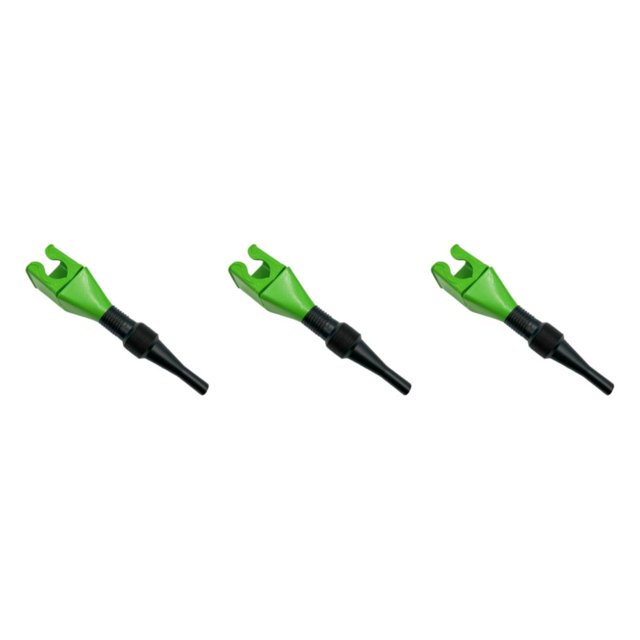 Justharion Flexible Entonnoir à Essence Entonnoirs Liquide Portable pour Vert 4.5cm 3Set