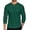 Dark Green, variant on Men's Casual Henley Shirt Soft Stretch Long Sleeve T-Shirt Heavyweight Henley Pullover Basic Solid Plain T Shirt