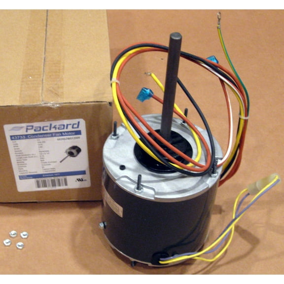 3733 1/3 hp 1075 RPM 230V Air Conditioner Condensor Fan Motor TENV