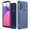 C-Navy Blue, variant on SaniMore for Samsung Galaxy A33 5G (6.4" 2021) Case, [Sliding Camera Window] Wireless Charging Shockproof Drop Resistant Hybird PC TPU Anti-slip Heavy Duty Protective Shell, Navy Blue
