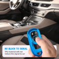 thumbnail image 4 of Key Fob Cover Compatible with Fit for Buick Envista Enclave Encore GX Verano Regal Lacrosse Keychain Case Holder Protector,Blue, 4 of 6