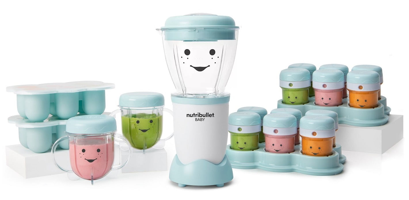 Nutribullet Baby Blender Complete Baby Food Preparation System Countertop 