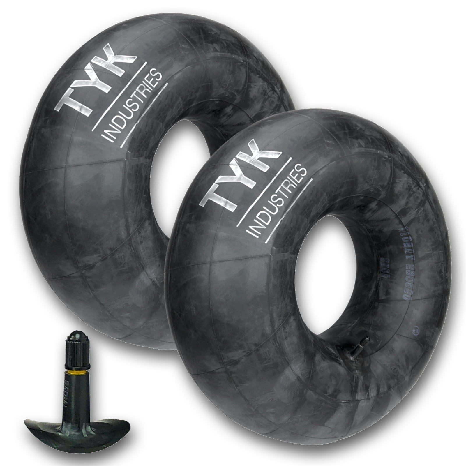 TWO Tire Inner Tubes fits 20X8.00-8 and 20X10.00-8 Lawn Tractor Mower Tire Tubes 