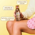 thumbnail image 4 of Jergens Natural Glow Instant Sun Sunless Self Tanning Mousse, Light Bronze, 6 fl oz, 4 of 15