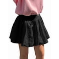 thumbnail image 3 of Women'S Y2k Bubble Skirts Pleated High Waist Puffy A Line Flared Mini Skirt, 3 of 7