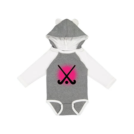 

Inktastic Field Hockey Team Player Coach Gift Gift Baby Girl Long Sleeve Bodysuit