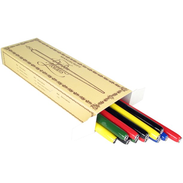 Manuscript Dip Pen Holders 12/PkgSolid Colors