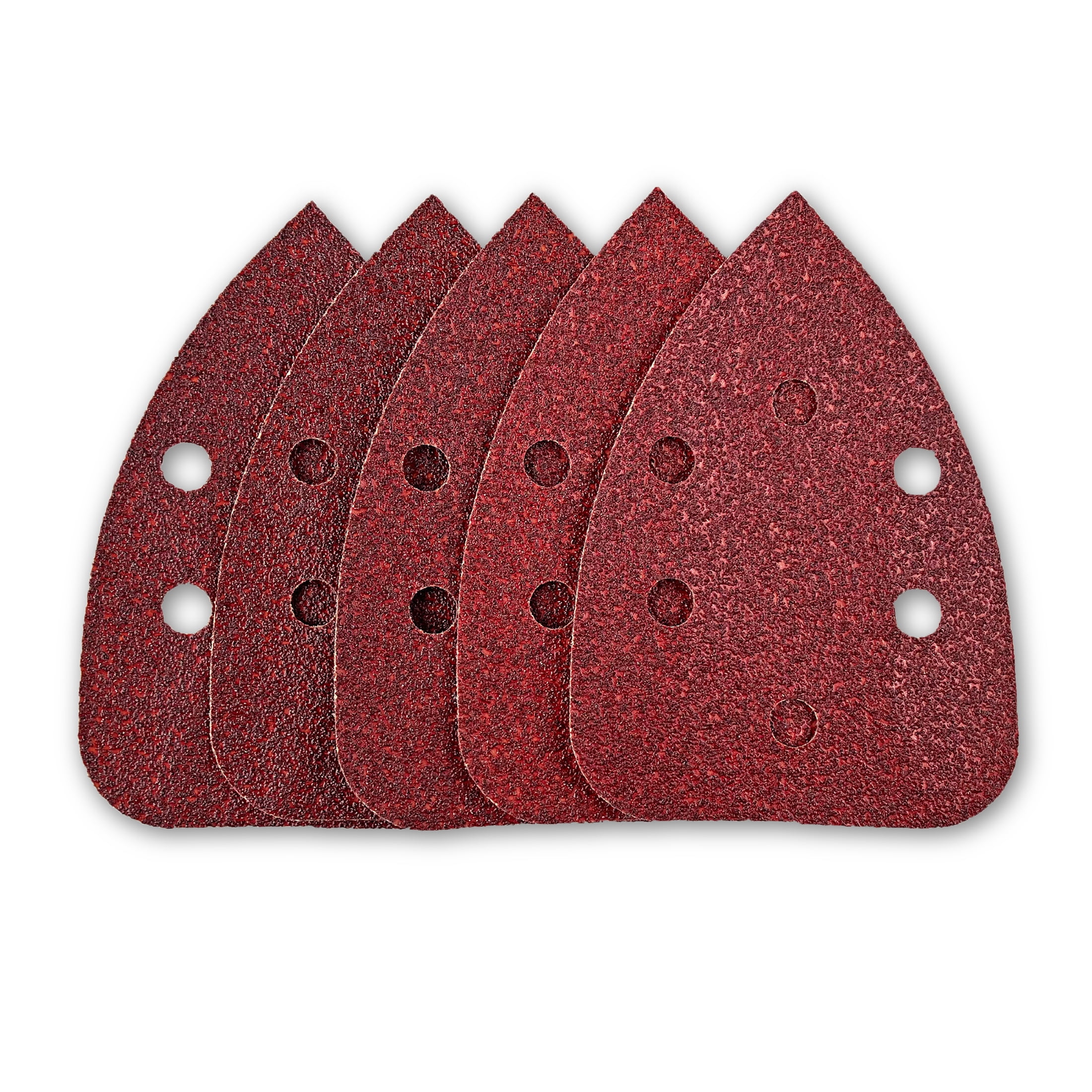 Gator 374825GA 3.75 in x 5.25 in Medium 60 Grit Hook & Loop Sanding Sheets for Mouse Sander, 10 Pieces