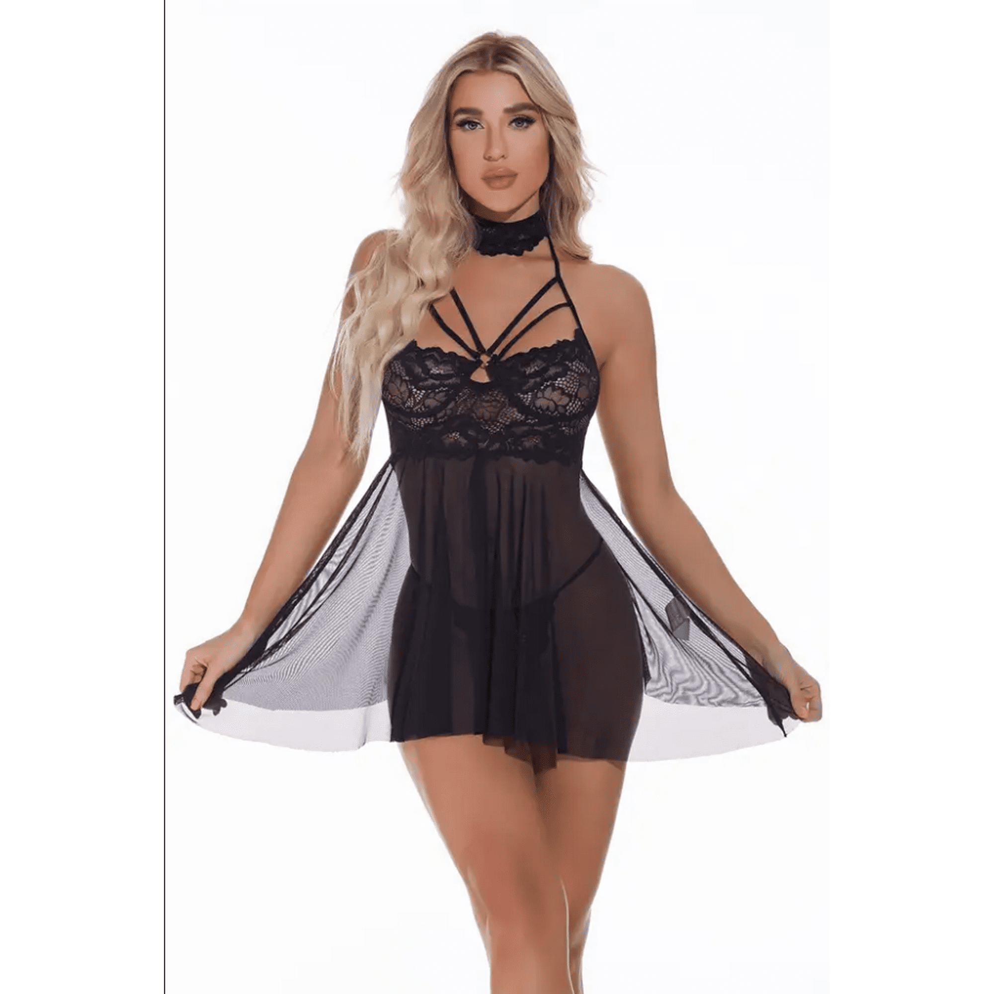 Lingerie For Women Sexy Naughty Play,Lace Babydoll Womens Nightgown V Neck  Nighty Mesh Sleepwear Nightdress Sexy Pajamas For Women Naughty For Sex  Sexy Underwear - Walmart.com