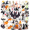 5A, variant on cartoon Halloween Stickers, Waterproof Ghost Sticker for Water Bottle Laptop Phone Cases Planner Skateboard Luggage Helmet Party Favor Decor, Ideal for Adults Teens Teacher Rewards