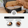 thumbnail image 4 of Mochila Igloo Luxe Premium de doble compartimento, color negro, con doble compartimento, 4 of 5